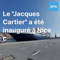 Découvrez le  "Jacques Cartier", ce yatch de luxe en escale à Nice