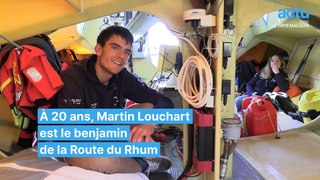 Martin est le plus jeune skipper de la Route du Rhum