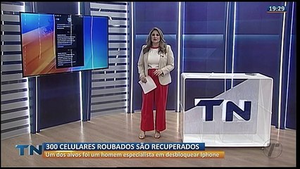 Operação recupera mais de 300 celulares roubados