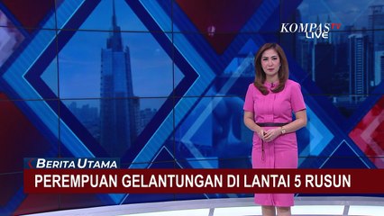 下载视频: Viral! Perempuan Gelantungan di Lantai 5 Rusun Cilincing. Diduga Ribut dengan Suami