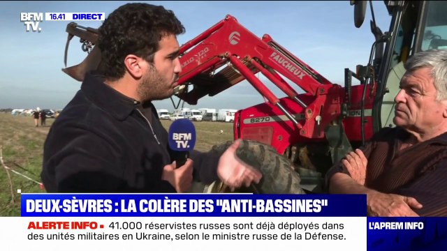 Deux-Sèvres: 1700 gendarmes déployés face aux militants anti-bassines