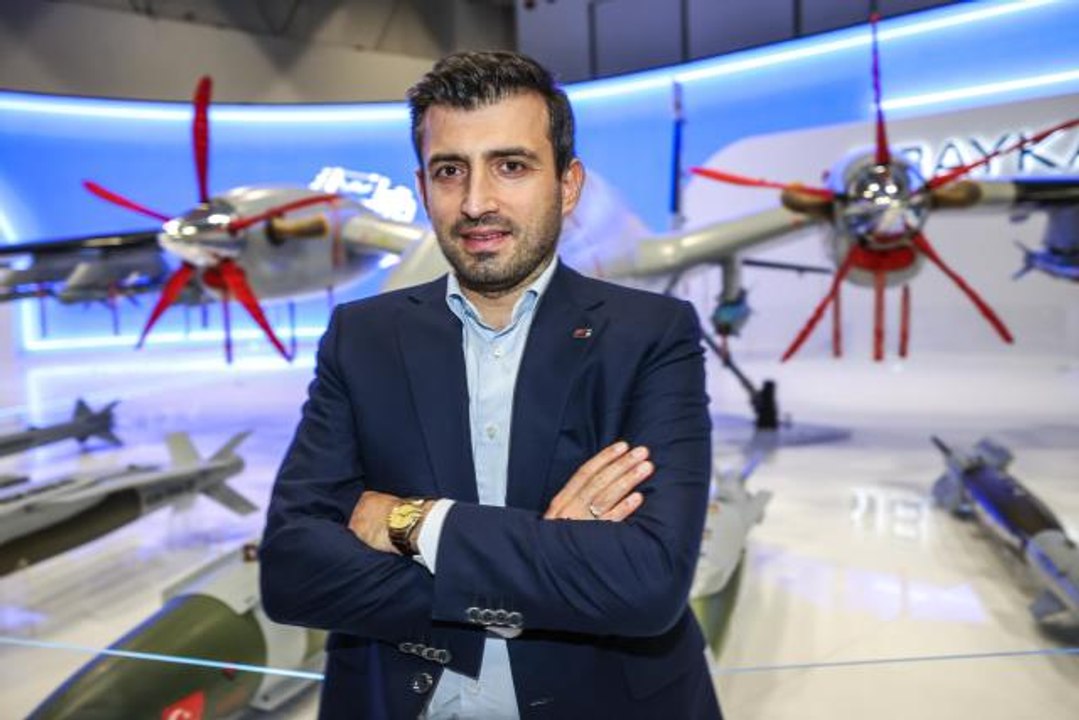 Baykar Teknoloji Lideri Selçuk Bayraktar, SAHA EXPO'da