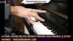 A piano chord helped reduce chronic nightmares, a study showed - 1breakingnews.com