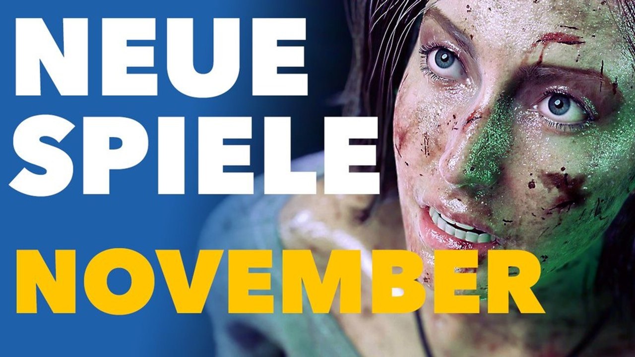 Neue Spiele im November - Vorschau-Video für PC und Konsolen
