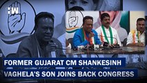 Headlines: Former Gujarat Chief Minister Shankersinh Vaghela's Son Back In Congress Ahead Of Assembly Polls