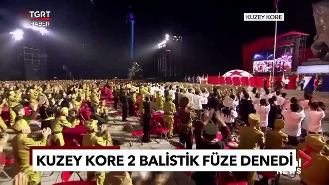 Kuzey Kore Bölgede Tansiyonu Yükseltmeye Devam Ediyor! Balistik Füze Fırlattı - TGRT Haber