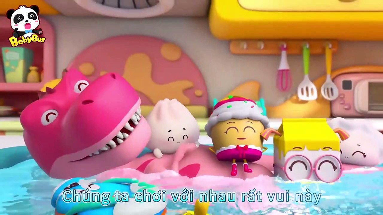 Chiếc bánh mì ngon tuyệt   Hamburger và những người bạn   Hoạt hinh thiếu nhi vui nhộn   BabyBus