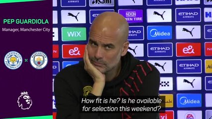 Guardiola unsure if Haaland will play this weekend