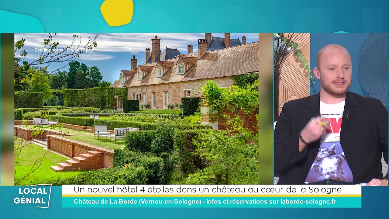 Local Génial - 28/10/2022 - Un nouvel hôtel 4 étoiles dans un château au cœur de la Sologne