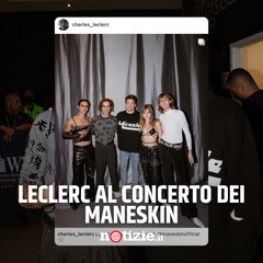 Città del Messico, al concerto dei Maneskin partecipa anche Leclerc