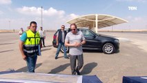 الرئيس عبد الفتاح السيسي يقوم بجولة تفقدية بمدينة السيارات المتكاملة