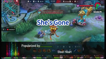 Steelheart She's Gone Karaoke PH