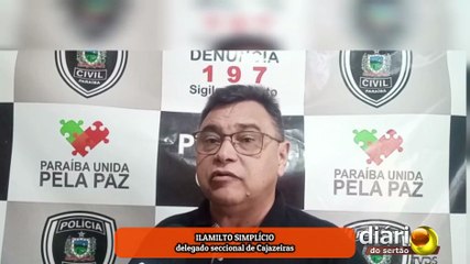 Delegado diz que jovem de Uiraúna sofreu 5 disparos e crime pode está relacionado com o tráfico