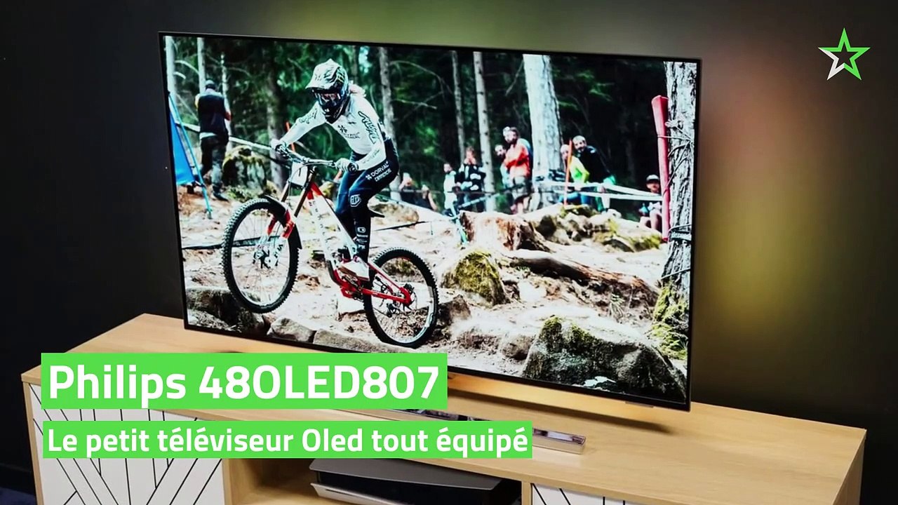 Test Philips 48OLED807 : le petit téléviseur Ol...