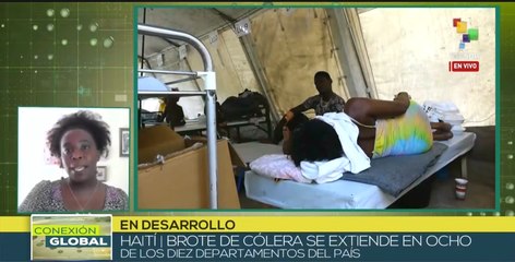 En Haití se expande el brote de cólera