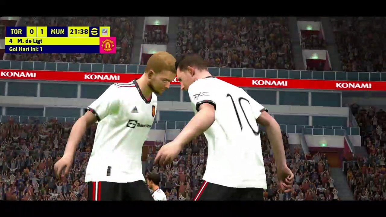 eFootball 2023 Goal De Ligt Video Dailymotion