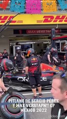 Pítlane de Sergio Pérez y Max Verstappen!! Gp México 2022