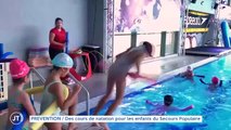 PRÉVENTION / Des cours de natations pour les enfants du Secours populaire