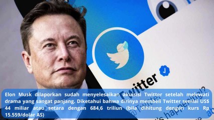 SUMBER DANA ELON MUSK MENGAMBIL ALIH TWITTER