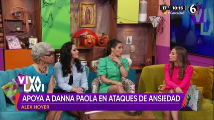 Alex Hoyer habla de los ataques de ansiedad que sufre Danna Paola