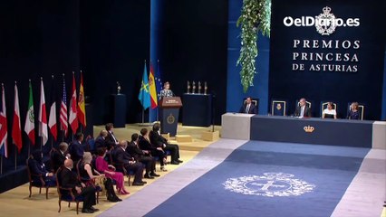 Discurso completo de la princesa Leonor en los Premios Princesa de Asturias 2022