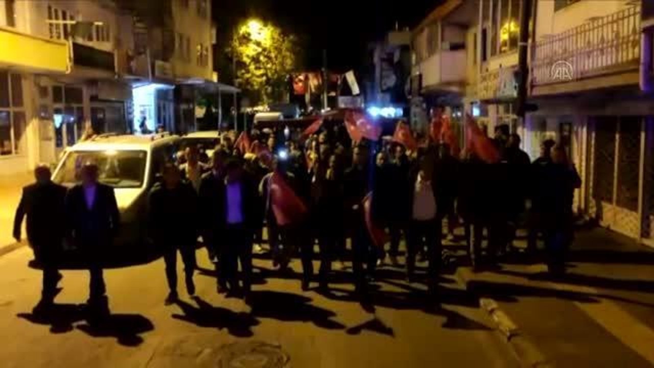 Gülnar'da fener alayı düzenlendi