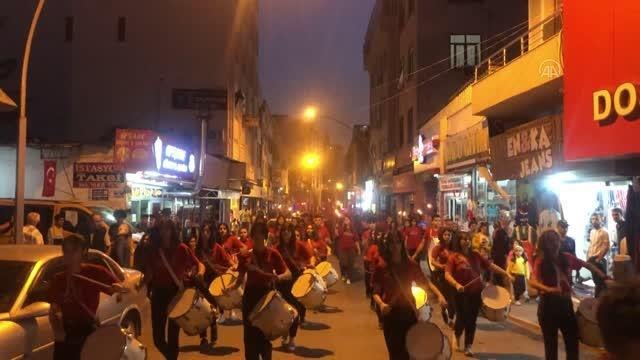 Dörtyol'da fener alayı düzenlendi
