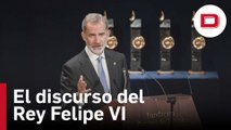 Así ha sido el discurso del Rey Felipe VI durante la entrega de los Premios Princesa de Asturias