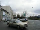 Nantes : Giratoire Quai Magellan / rue de Belfort