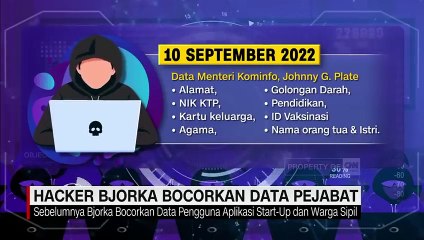 Hacker Bjorka Bocorkan Data Pejabat