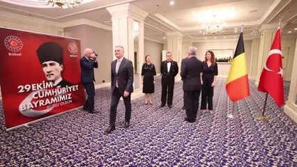 Brüksel'de 29 Ekim Cumhuriyet Bayramı resepsiyonu düzenlendi