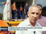 Gobernación del edo. Táchira brinda apoyo a familias afectadas por deslave en Las Tejerías