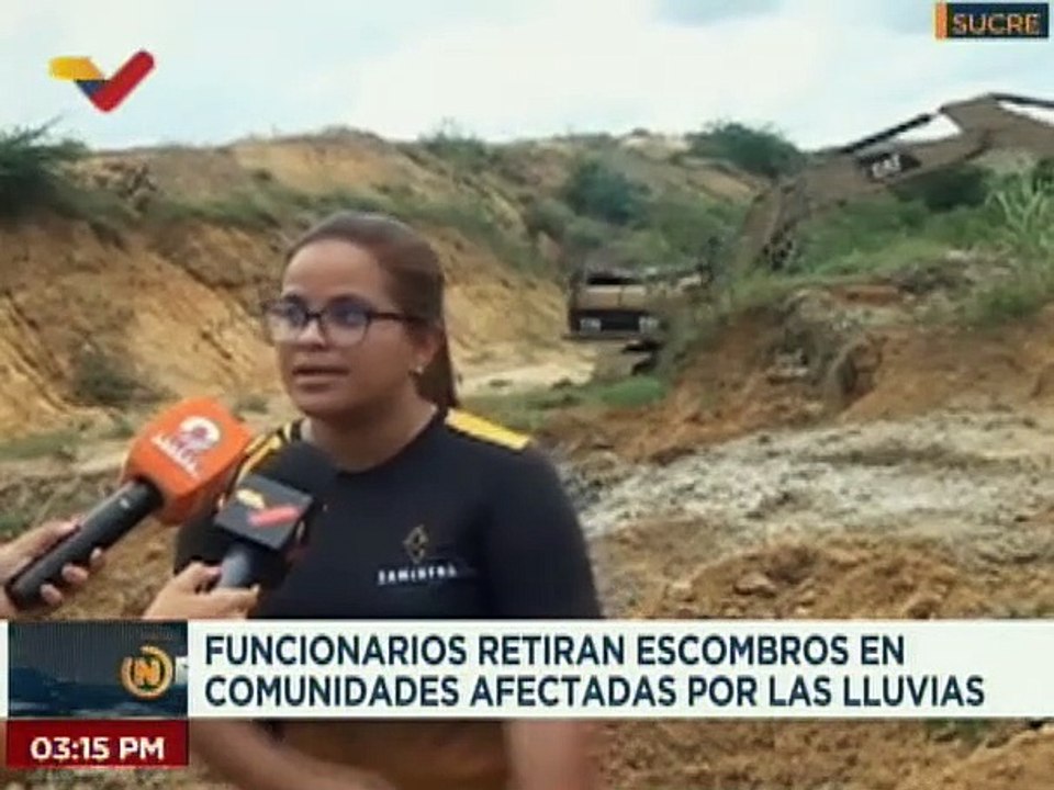 Sucre | Realizan trabajos de limpiezas del canal el rincón en la pqa. Valentin Valiente