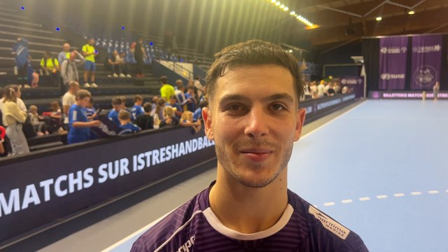 Interview maritima: Arthur Jund après la victoire d'Istres Handball contre Ivry