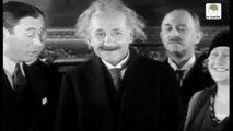 Albert Einstein in funny mood | Albert Einstein Real Video