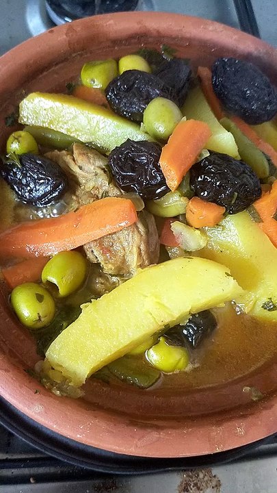 طاجين مغربي لذيذ جدا