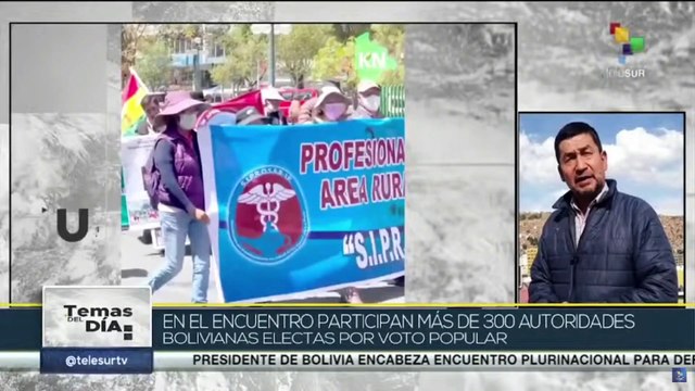 Encuentro de autoridades electas con Luis Arce busca un acuerdo sobre fecha del censo en Bolivia