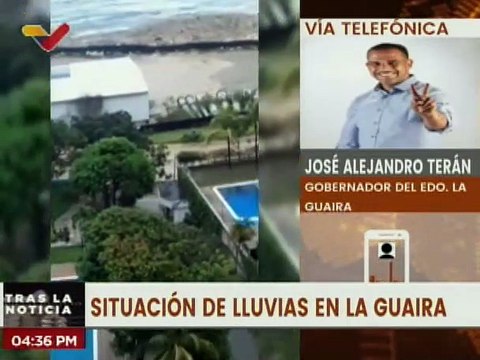 Protección Civil se despliega en La Guaira para atender a familias afectadas por las lluvias