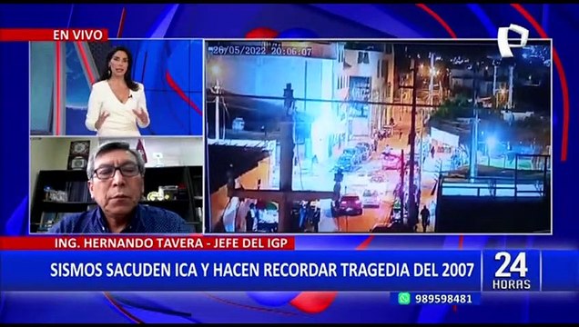 Jefe del IGP, Hernando Tavera sobre posible sismo: “Tenemos que estar preparados”