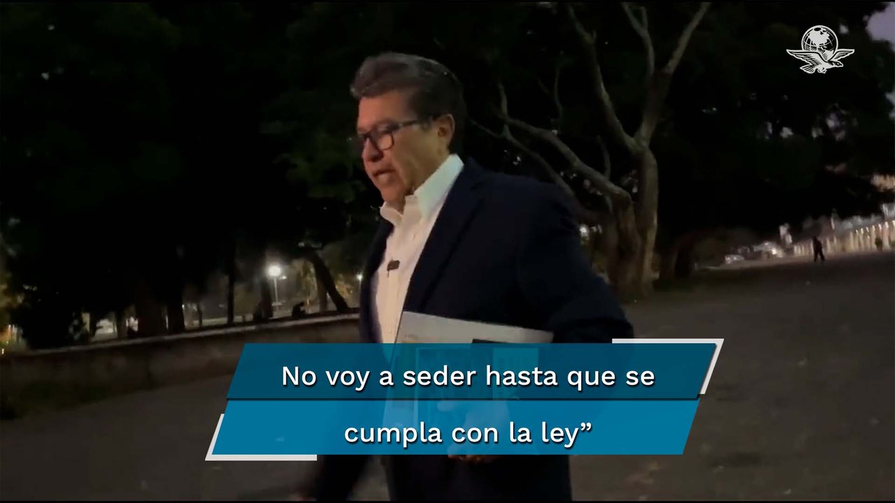 Monreal denuncia a Layda Sansores por espionaje ante la FGR