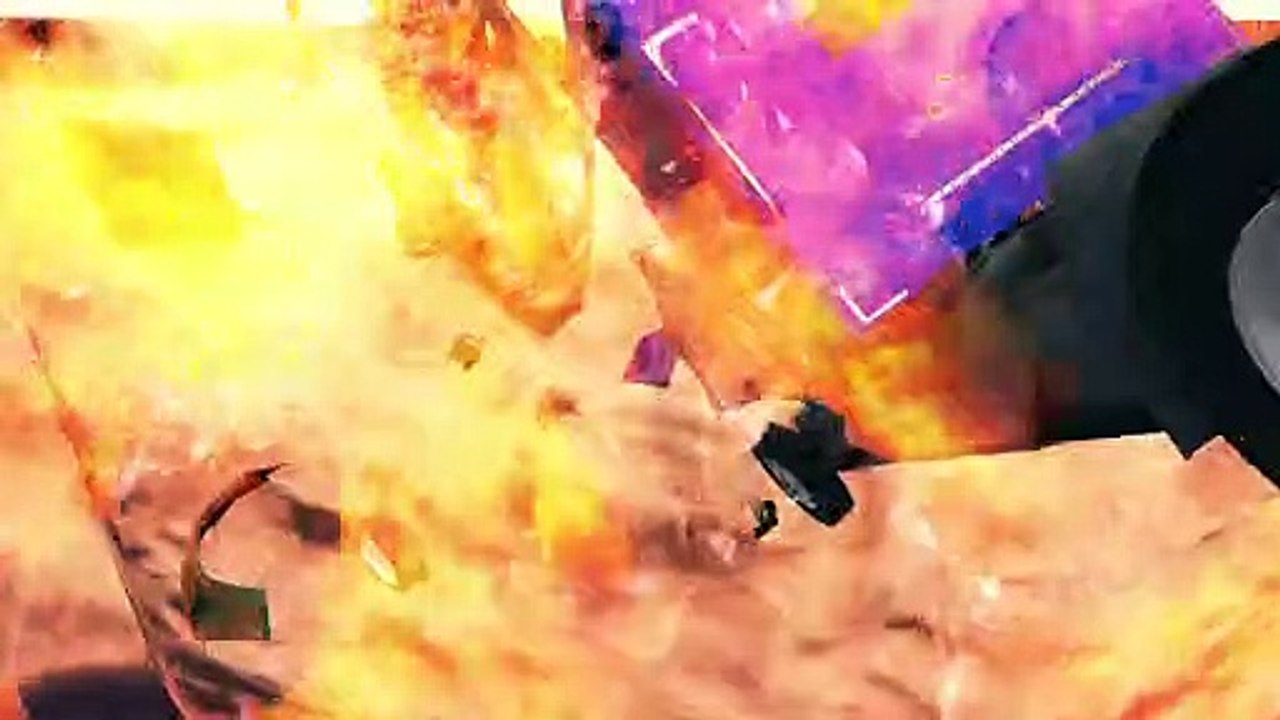 Car crashes in the air - BeamNG