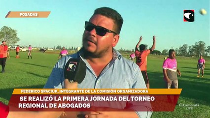 Se realizó la primera jornada del Torneo Regional de Abogados