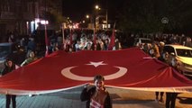 Banaz'da 29 Ekim Cumhuriyet Bayramı kutlamaları fener alayıyla başladı