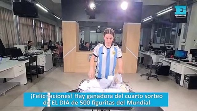 ¡Felicitaciones! Hay ganadora del cuarto sorteo de EL DIA de 500 figuritas del Mundial