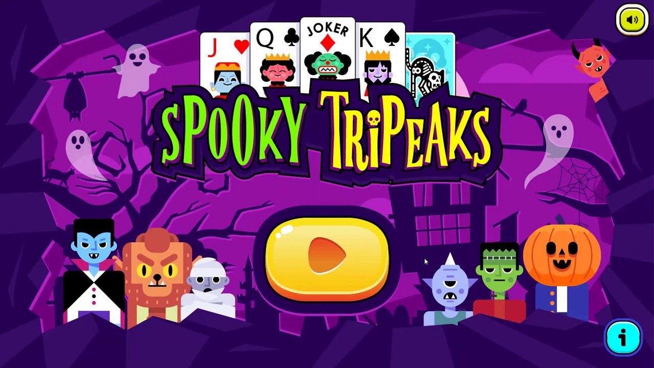 Spooky Tripeaks Walkthrough