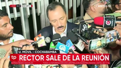 Vicente Cuéllar habla sobre la cumbre por el Censo en Cochabamba