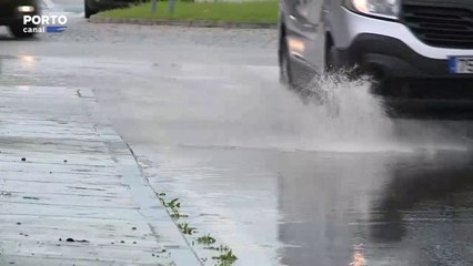 Cheias na Póvoa de Varzim e Vila do Conde