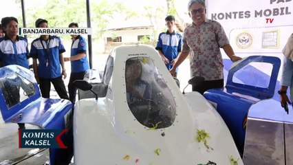 Mahasiswa ULM Buat Mobil Hemat Energi, 1 Liter BBM Bisa Tempuh 250 Km