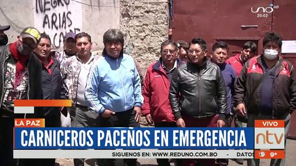 Carniceros paceños en emergencia