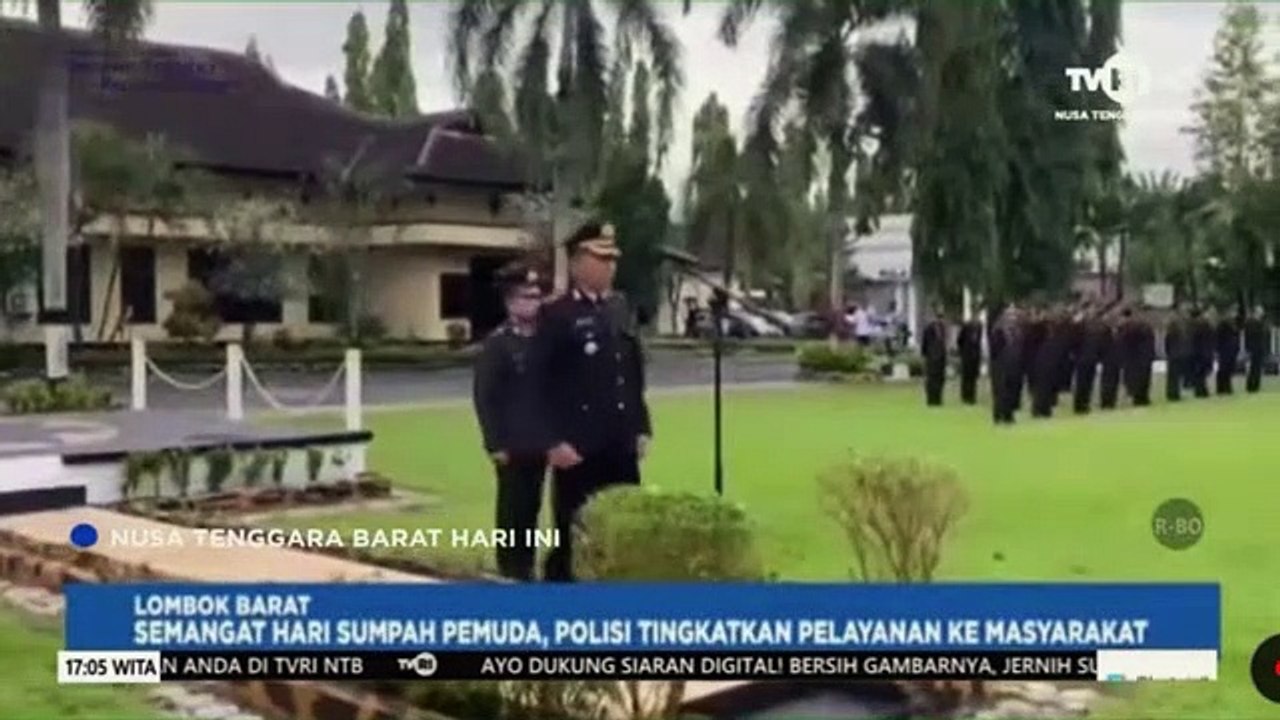 POLRES LOBAR PERINGATI HARI SUMPAH PEMUDA